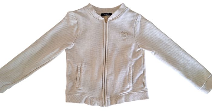 Sweat zippé fille 3 ans TTBE