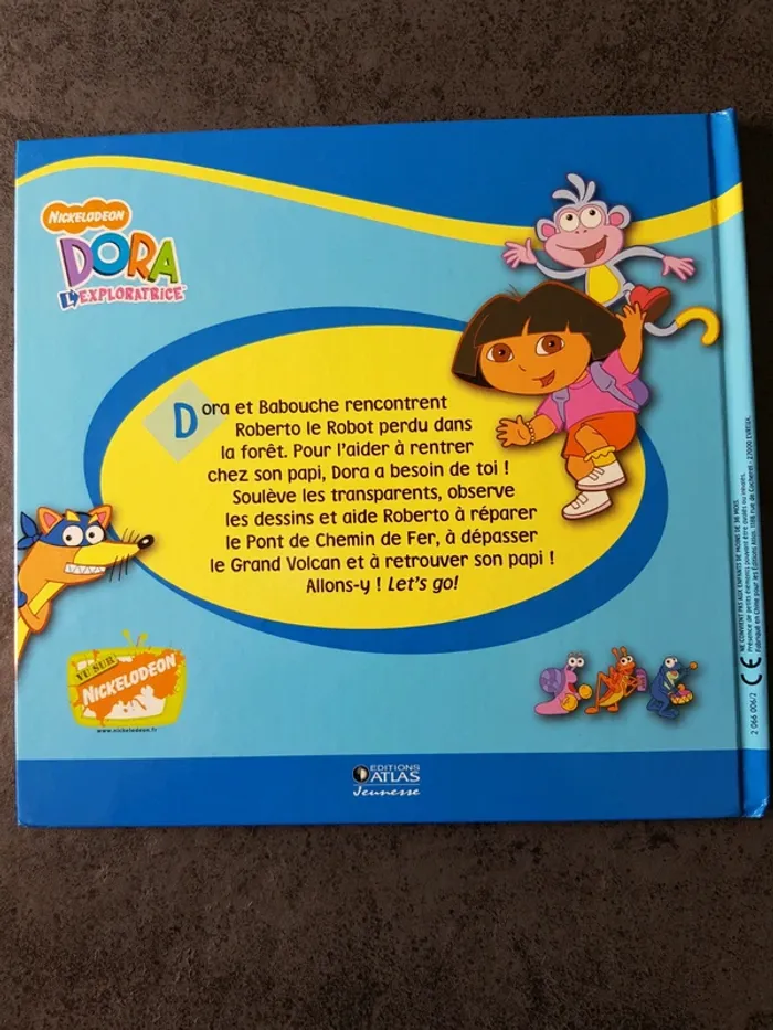 Livre Dora et Roberto le robot - photo numéro 2
