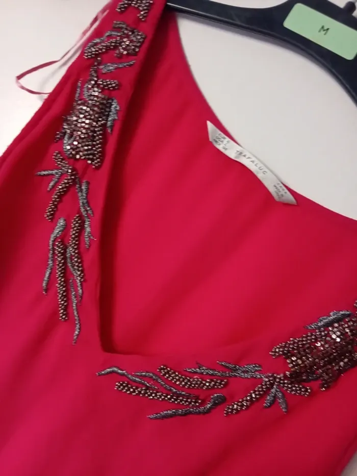 Robe fushia L - photo numéro 2