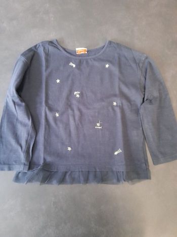 T-shirt manches longues filles 4 ans