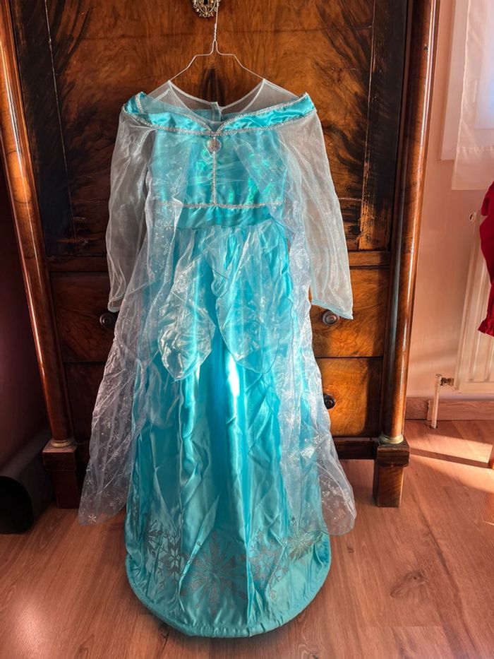Robe Elsa Reine des Neiges Disney 10 ans