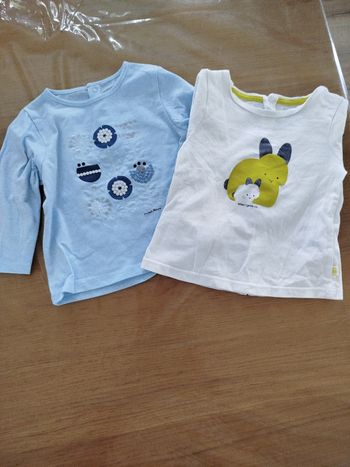 Lot tshirts manches longues