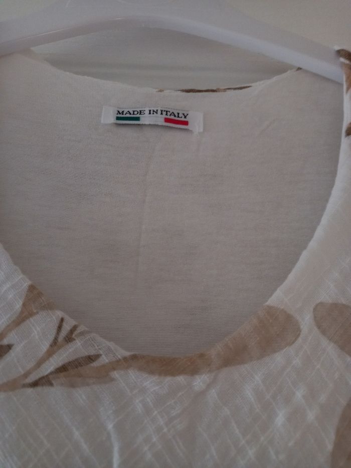 Robe manches courtes blanche taille 40 – 42 - photo numéro 3
