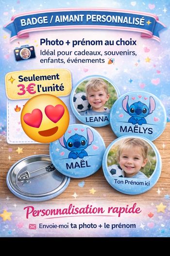Badge / aimant 