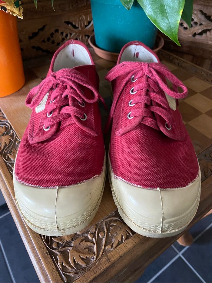 Baskets rouges aigle taille 38 bon état - photo numéro 2