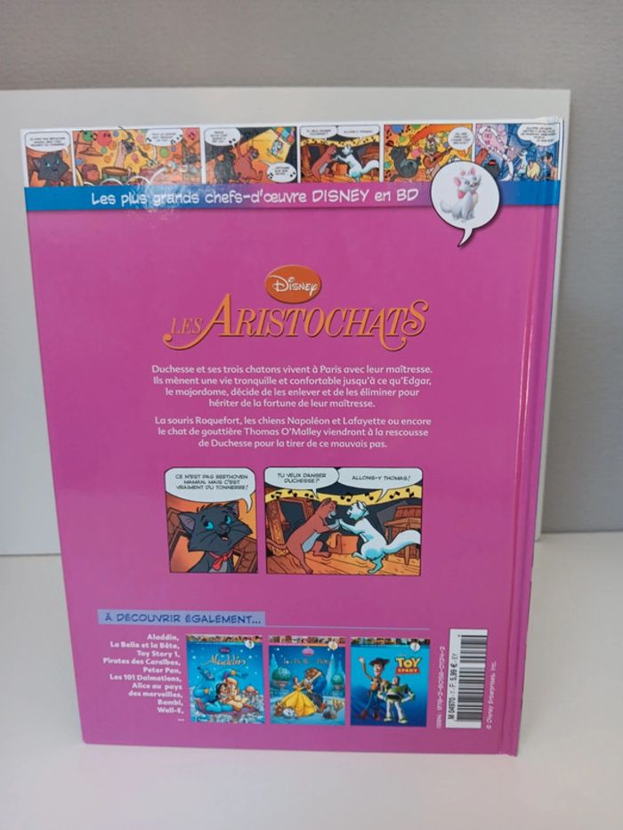 Les plus grands chef-d'œuvre de Disney en bd les aristochats 46 pages - photo numéro 3