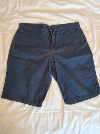 short chino kiabi bleu