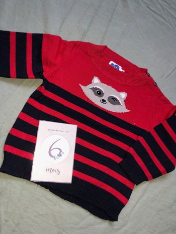 Pull 6 mois