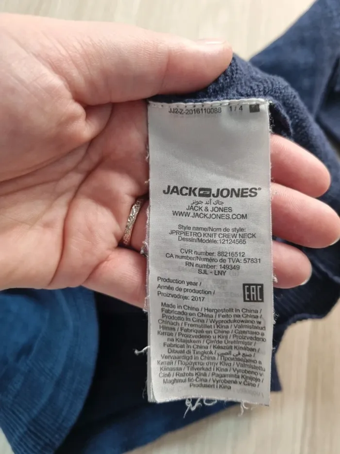 Pull a col rond Jack & Jones Homme Taille M - photo numéro 3