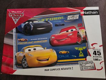 Puzzle cars 45 pieces complet