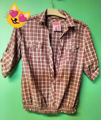 Blouse a carreaux sagie M