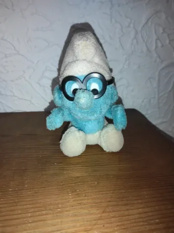 Schtroumpf à lunettes