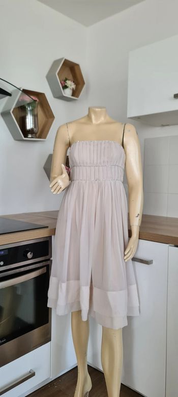 superbe robe bustier  tres chic et glamour taille 34 h&m 100 % polyestere (30)