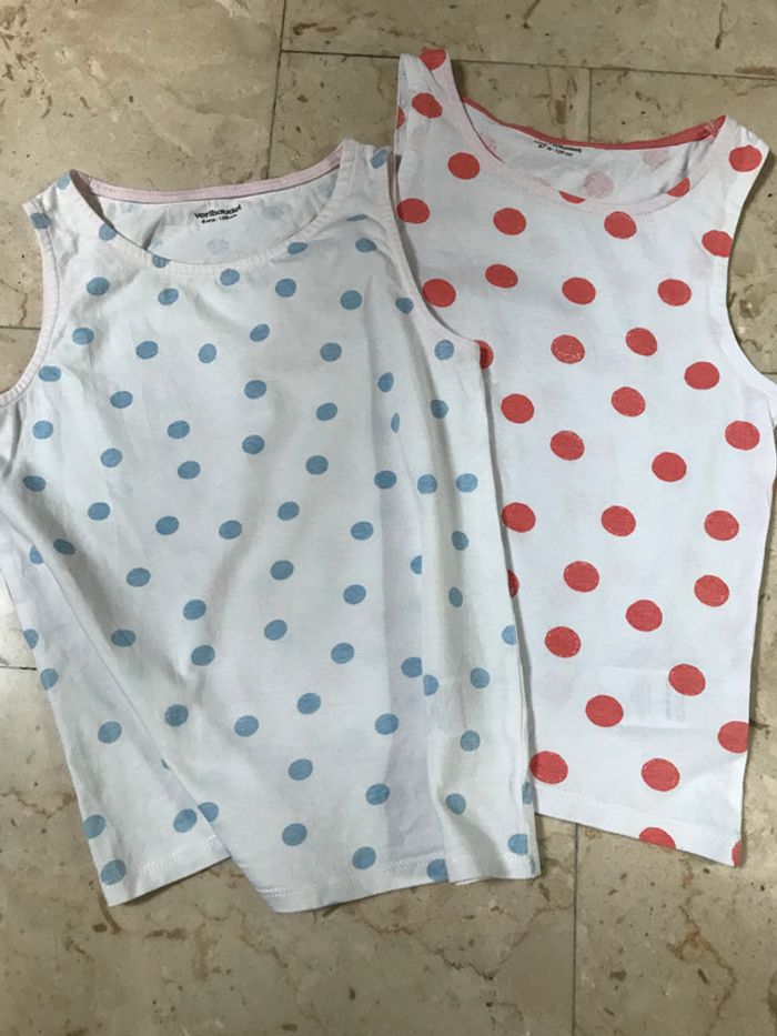 Lot de 2 débardeurs 8 Ans