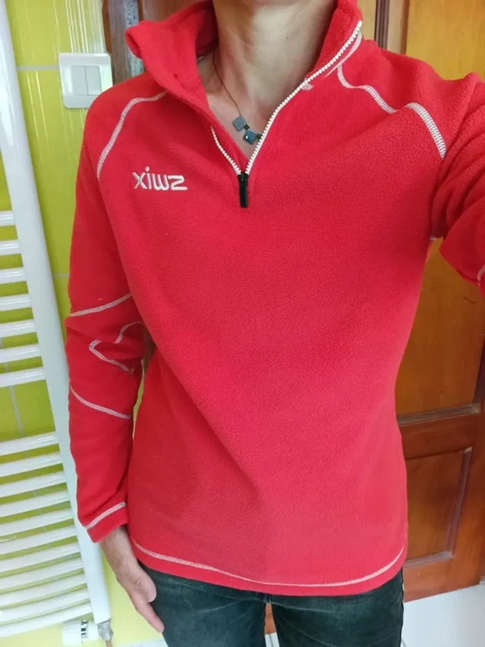 Polaire femme rouge Swix - photo numéro 2