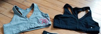 Lot de 2 brassières sport (42)