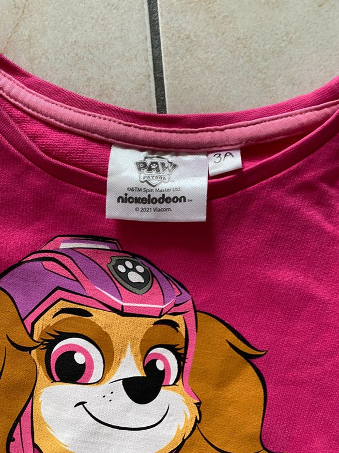 Robe Sweat Pat Patrouille 3 ans - photo numéro 2