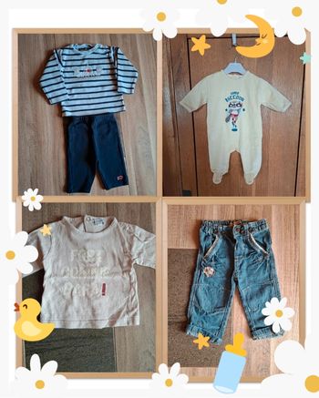 Lot vêtements bébé garçon 3 mois 