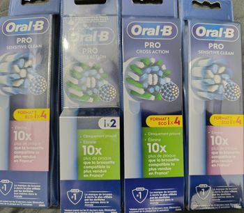 14 brossettes oralb 