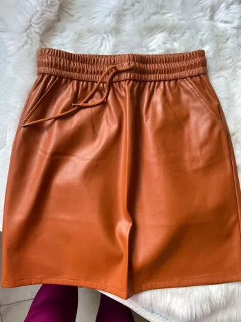 Jupe simili cuir