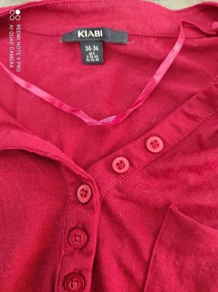 Tee shirt manches longues Kiabi 34/36 - photo numéro 2