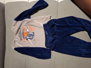 Pyjama velours