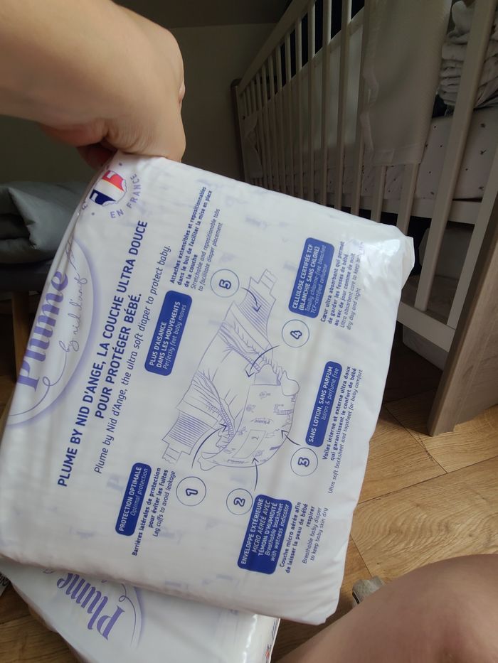 Lot de 6 paquets de couches taille 2 - photo numéro 4