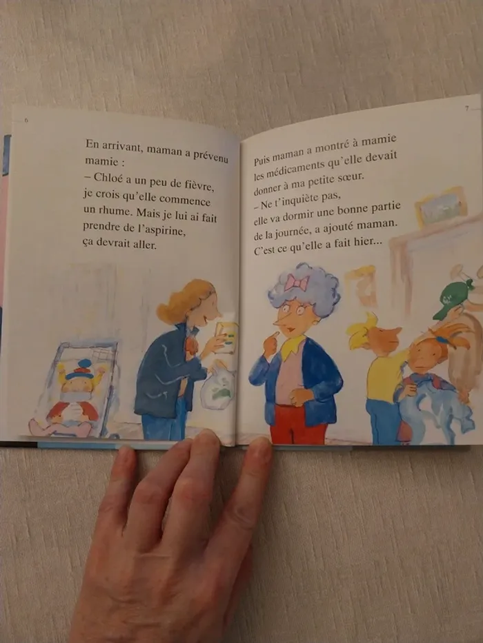 Livre "Calamité mamie et bébé Chloe" - photo numéro 3