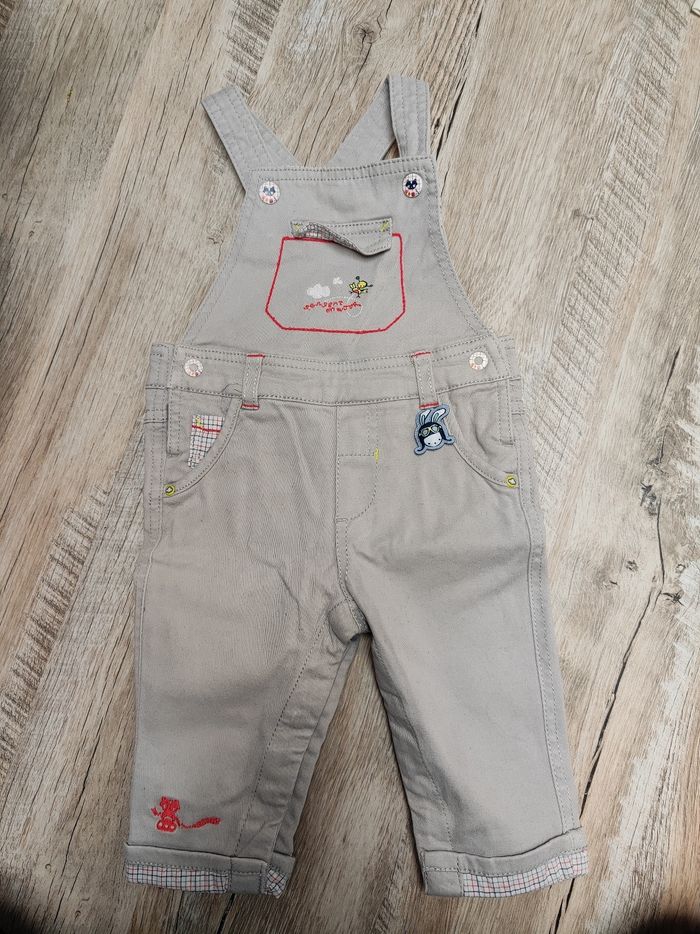 Lot salopettes bébé garçon 6 mois - photo numéro 7