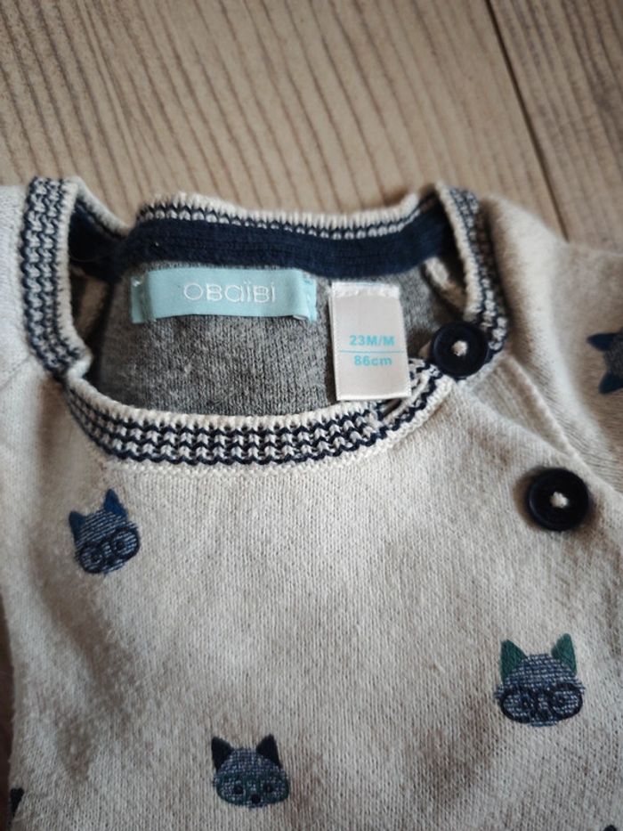 2 pull 24 mois 86cm - photo numéro 2