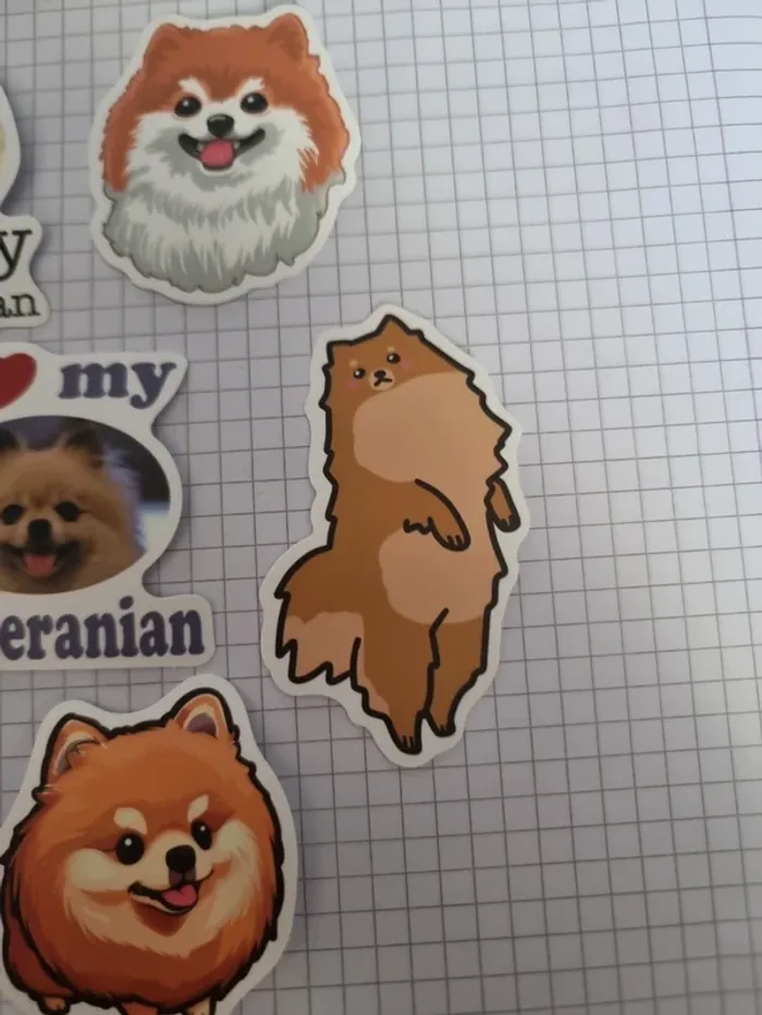 Lot d'autocollants chien (lot B) - photo numéro 4