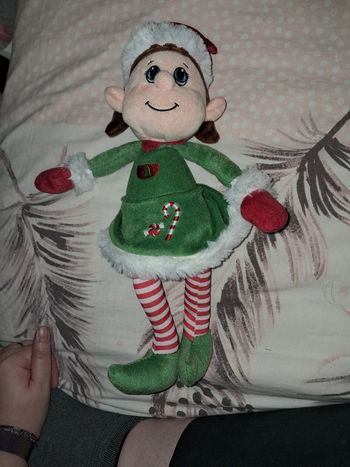 Peluche lutin lutine