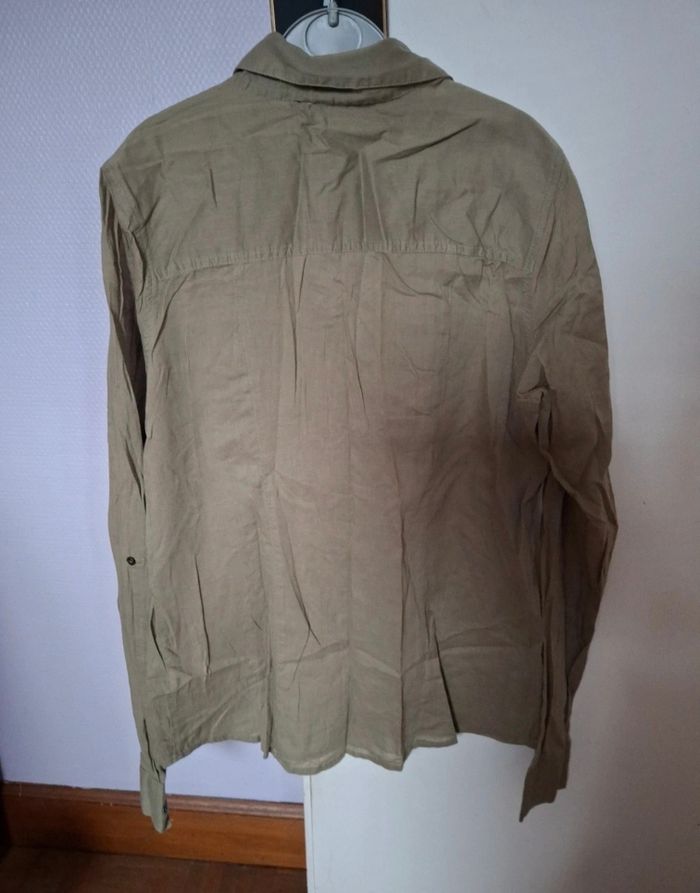 Chemise kaki Jennyfer - photo numéro 4