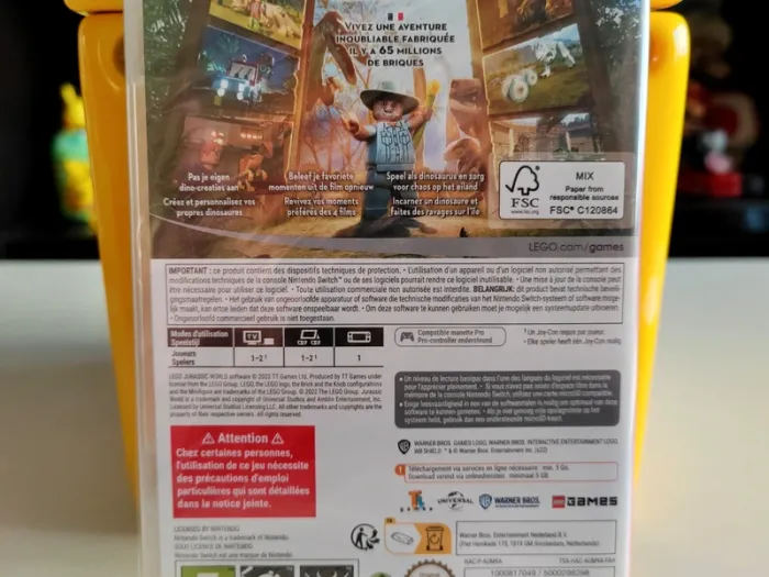 Jeu pour Nintendo Switch - LEGO® Jurassic World / Neuf - photo numéro 3