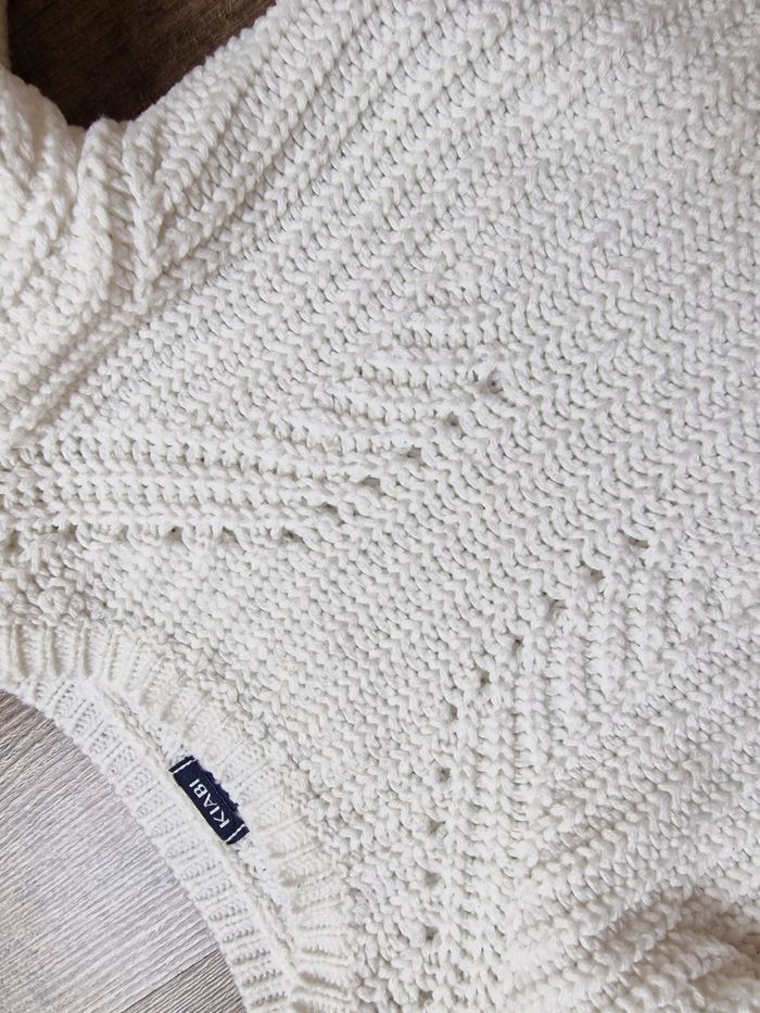 Pull blanc kiabi 4 ans - photo numéro 2
