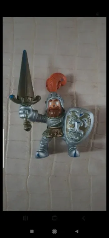 Figurine 1995 Fisher Price Knight Great Adventures Blue Castle Knight