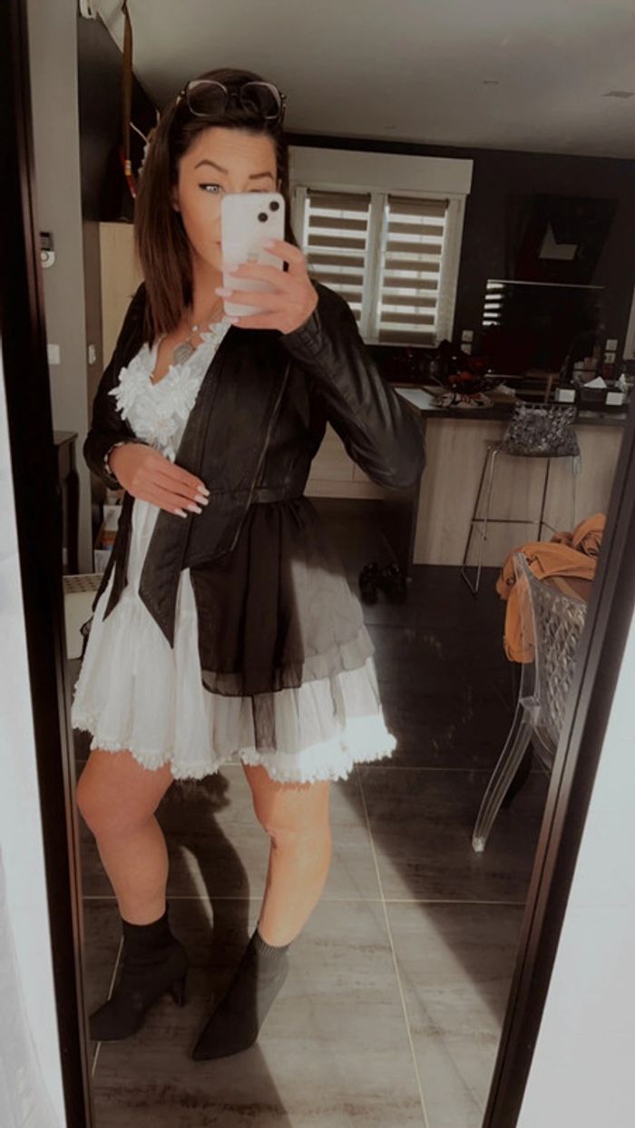 Veste bi matière - photo numéro 7