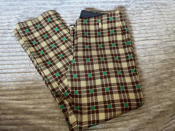 Pantalon à carreaux Dries Van Noten - 100% coton - Taille 38