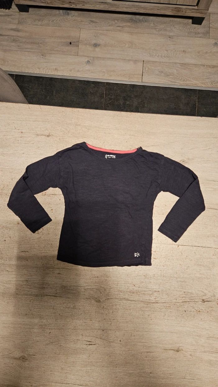 T shirt gris foncé manches longues, Orchestra, 6 ans, nickel - photo numéro 2