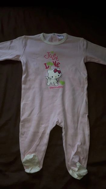 Pyjama léger fille Hello kitty 9 mois