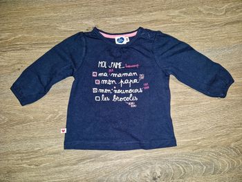T-shirt manches longues 6 mois