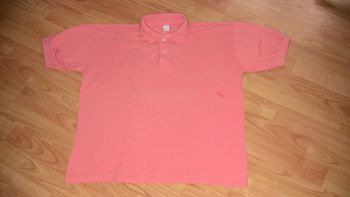 Polo saumon foncé manches courtes Taille M/3