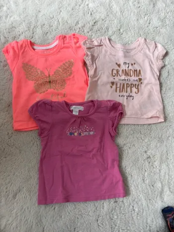 Lot de 3 tshirts