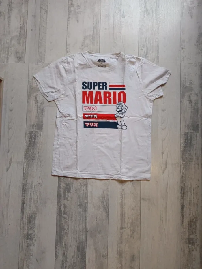 Tee shirt homme super mario