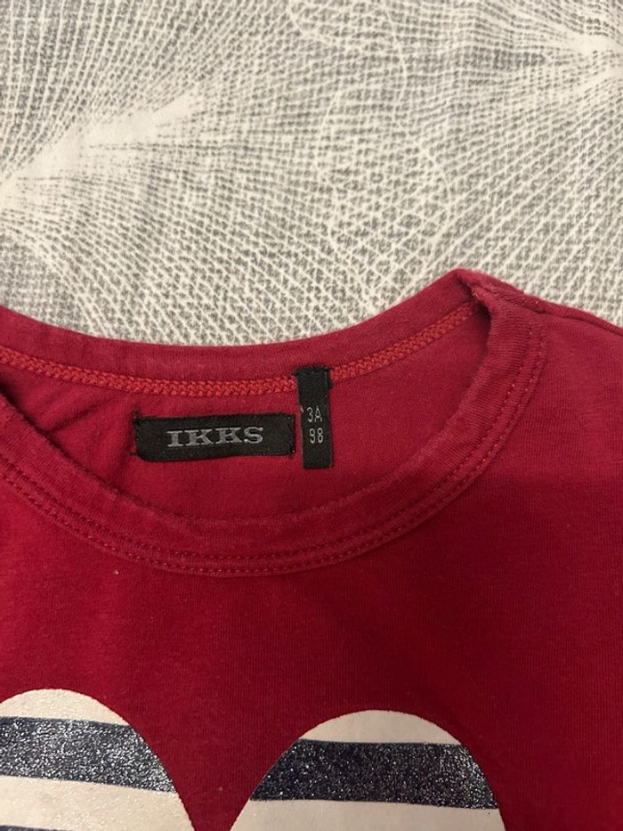 T-shirt cœur ML - photo numéro 2