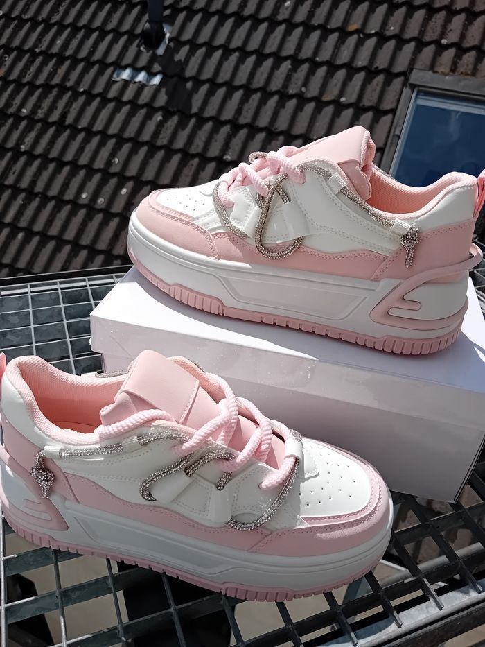 Basket femme woman sneakers 36  rose pink - photo numéro 6