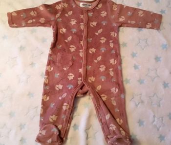Pyjama en velours automnale + 1 offert