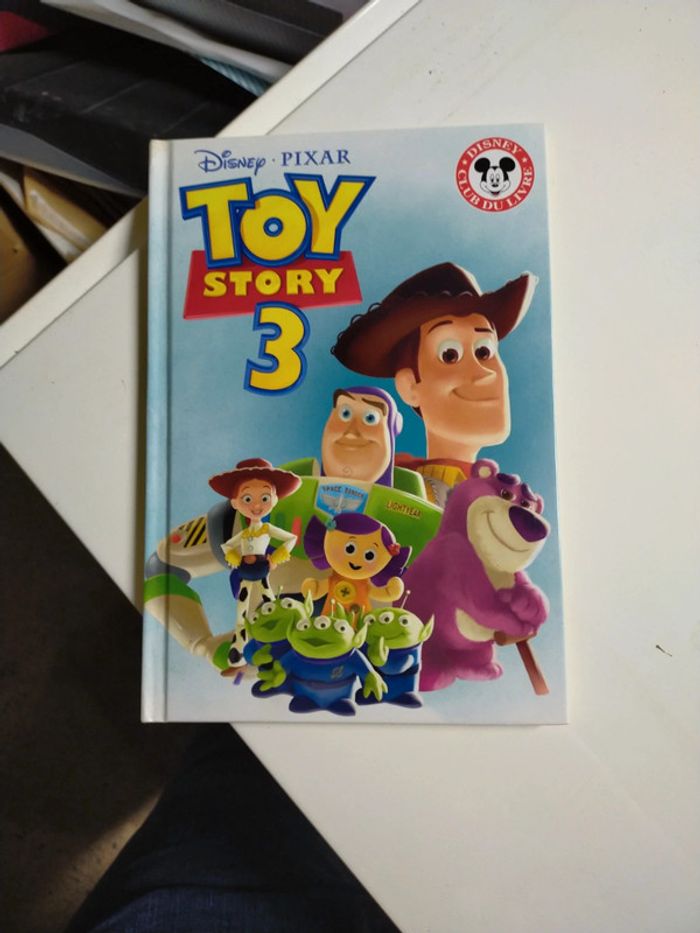 Livre Disney toy story3