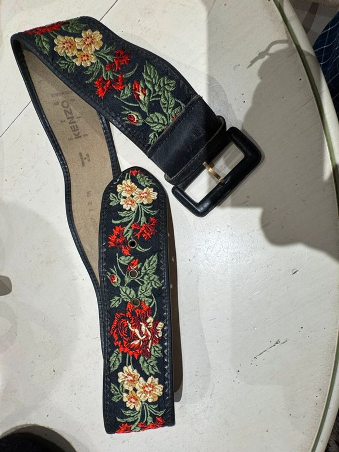 Ceinture Vintage Kenzo, petite taille - photo numéro 2