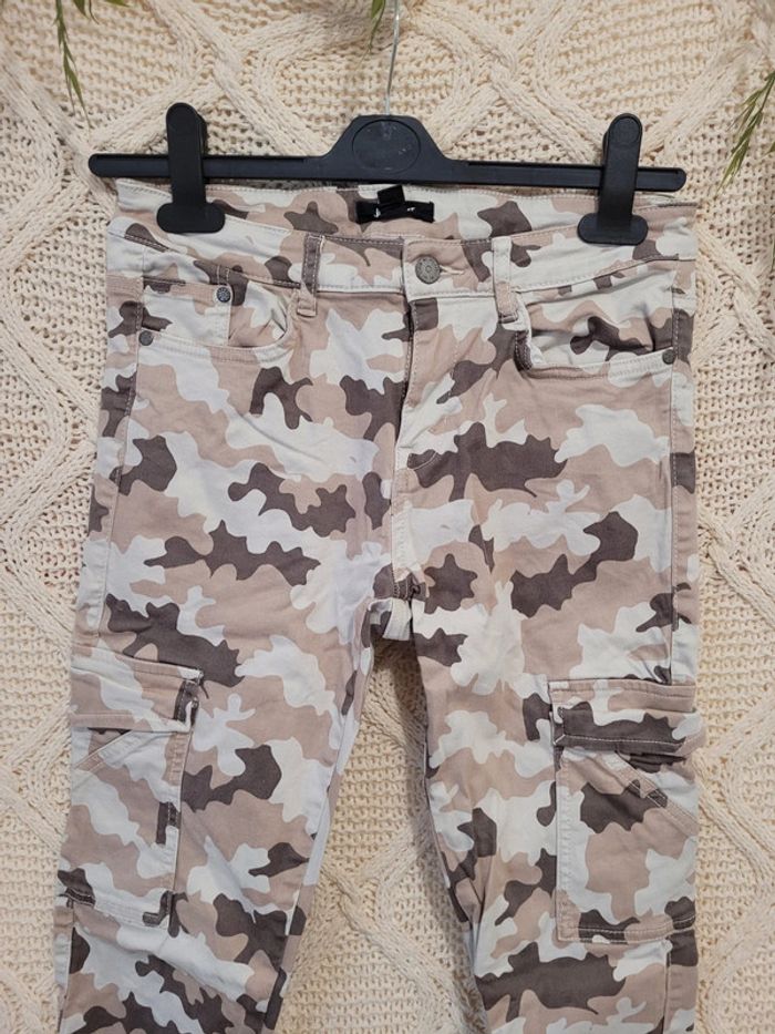 Jeans militaire beige 38 - photo numéro 3
